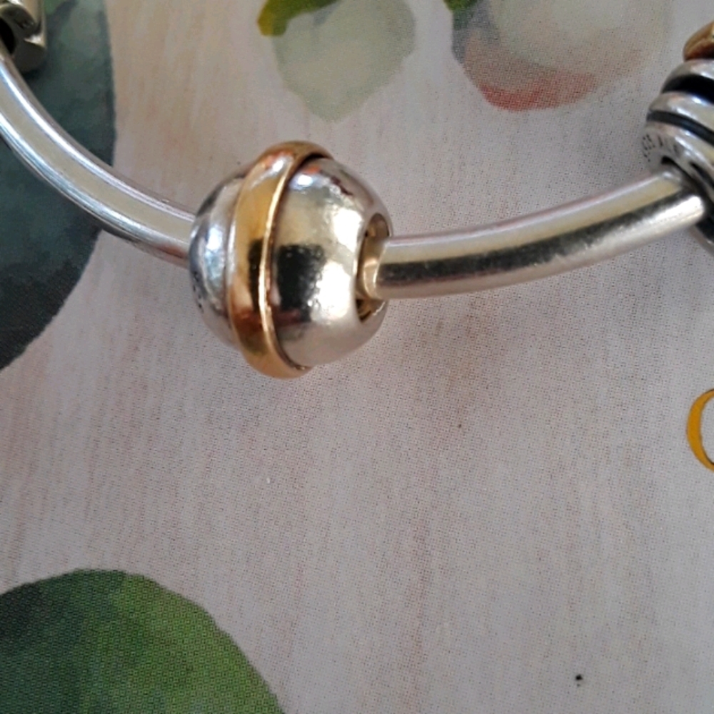 Rare Auth. Pandora "Saturn" charm
